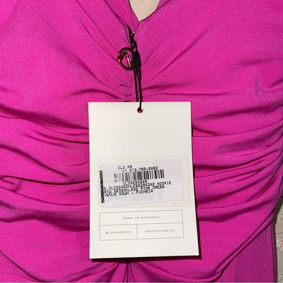 NOOKIE | NWT! Venus Gown Pink Size: Small - Picture 6 of 6